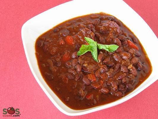 Soupe cubaine aux haricots noirs